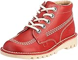 Material de la suela: Goma Kickers Unisex Kids Kick Hi Core Boots, Red (Red/LT Cream), 5 UK (38 EU)