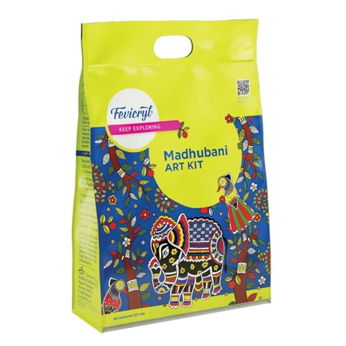 Fevicryl Madhubani Art kit I Learn Art of India with Complete DIY...