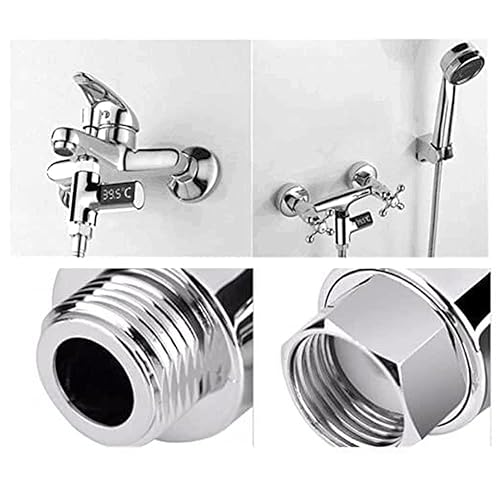 Miniatura 6 de Termómetro digital de baño de agua de ducha, termómetro de ducha, pantalla digital LED de 0  212.0 F para baño de bebé, pantalla giratoria para el