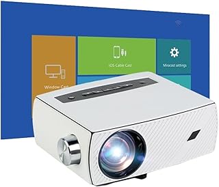 YG430 WiFi Projector Full HD 1920 X 1080P LED WiFi Mini Projector 3D TV Video Compatible for Android WiFi Home Theater Portable Beamer (Color : MultiScreen Version)