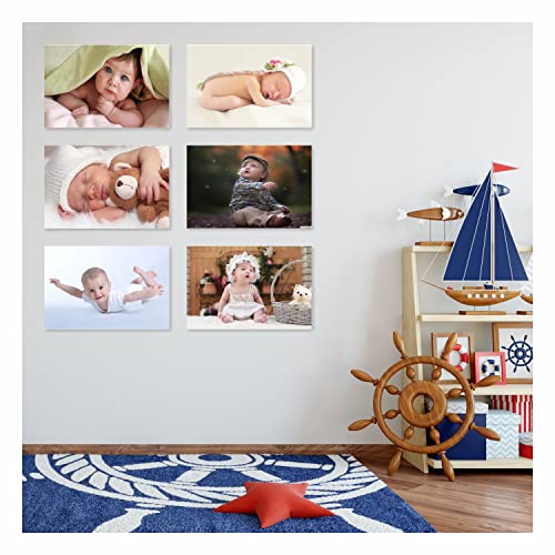 Image of SR CREATIVE CRAFT Cute Baby Posters | Smiling Baby Poster |Baby Wall Poster for Room Decor (12x18-Inches, 300GSM Thick Glossy Finish Paper) Set of 6 -pt-6