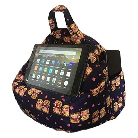 Blue Owls MyCushy Tablet Pillow Stand Holder Phones Tablets eReaders Books Adjustable Washable Portable Lightweight Handsfree Universal Cover