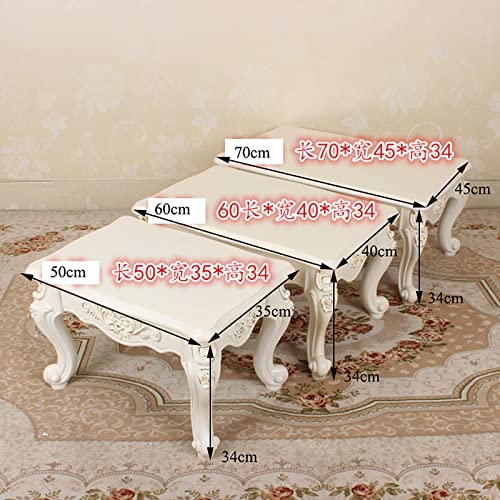 Table d'appoint salon bois 60 cm et table de chevet multifonction