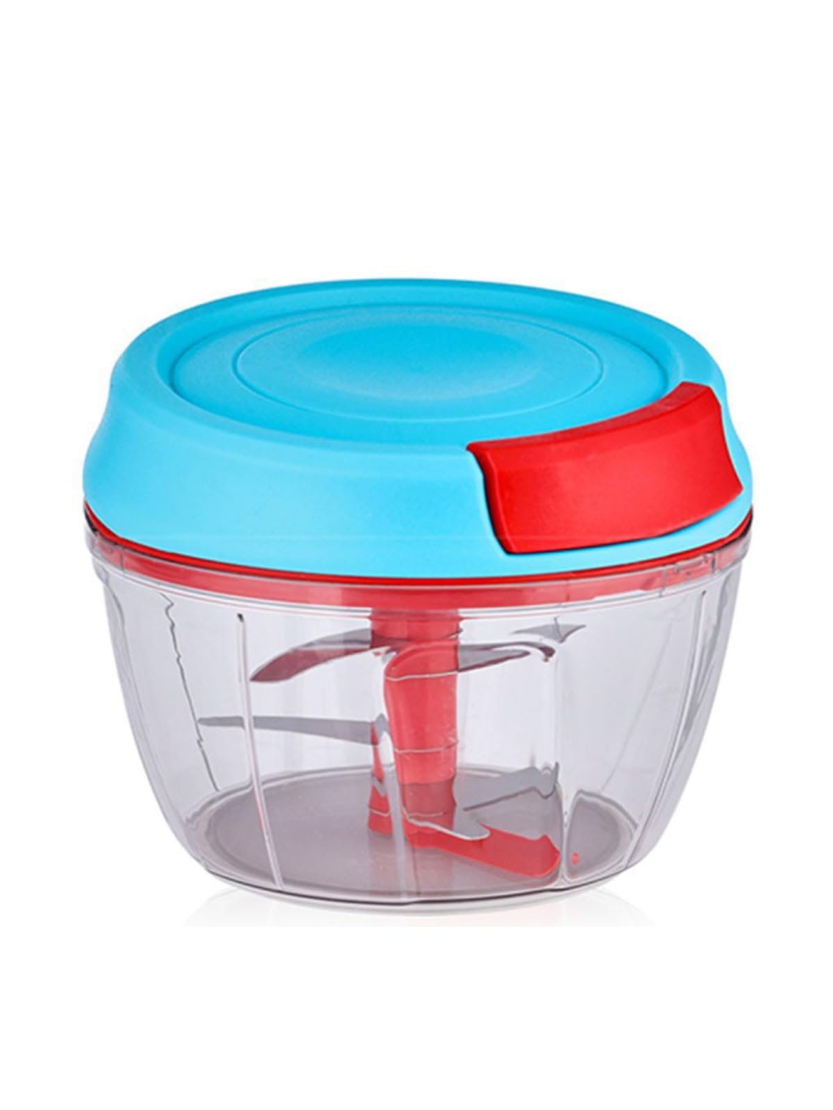 HOMETALESManual Premium Round Kitchen Chopper, 650ml, Dual Shade