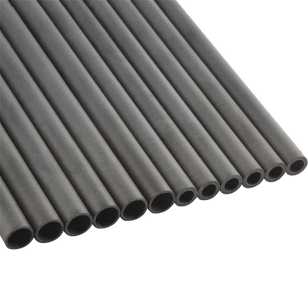 12pcs 30 Pouces Arbre de Flèche en Carbone Spine 300-900 Tube de flèche de Carbone Pur Tir à l'arc de Carbone Flèche d'arbre pour DIY Flèches