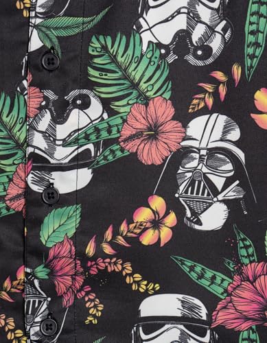 STAR WARS Stormtrooper Darth Vader Hawaiian Button Down Shirt Toddler to Big Kid4