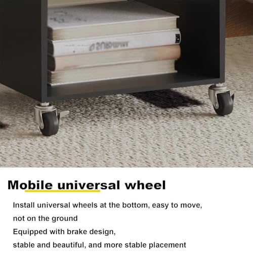 Mesa minimalista con borde anticaidas JATIBOSH para terraza y dormitorio 6