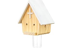 Nature Church Style Carpenter Bee Traps Outdoor Hanging- Insect Traps Removes Carpenter bee