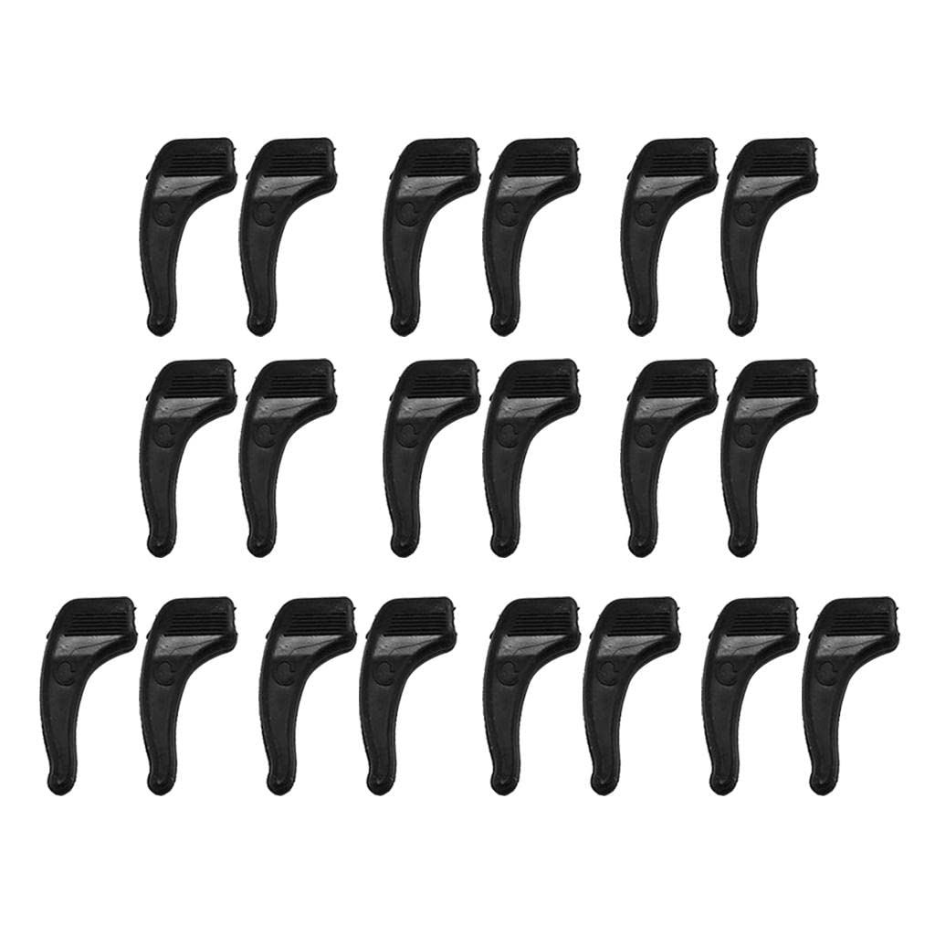 10 Pairs Anti Slip Glasses Ear Hook Tip Spectacles Grip Temple Holder Black | Sporting Goods|Cycling|Sunglasses & Goggles | Sunglasses & Goggles | 10 Pairs Glasses Ear Hooks Tips-image-4