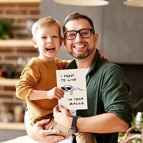 Fathers Day Card, Fathers Day Gifts From Daughter Son Kids, Gifts For Dad 1St/First Fathers Day Gifts From Baby Boy Girl, Funny Fathers Day Cards Gift New Dad Gifts, Fathers Day Gifts, Greeting Card #TOP6