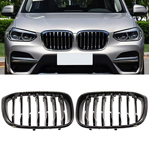 Grille de calandre capot avant noir brillant pour auto BMW G01 G02