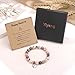Yiyang 16 Year Old Birthday Gift Ideas, Natural Stone Bracelet Unique Sweet 16 Gifts, Gift for 16 Year Old Birthday Gifts for Daughter Granddaughter Ideas Bracelet with Card