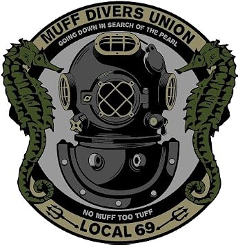 Muff Divers Union - Bumper Sticker Decal