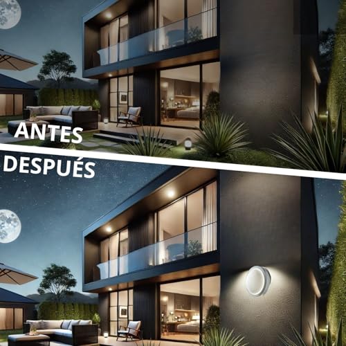Aplique FAR IP44 blancon para exterior con casquillo E27 de 60W maximo 6