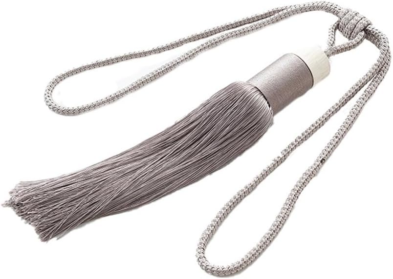 FMURY Cylindrical Tassel Curtains Hanging Ball Curtains Binding Curtain Accessories