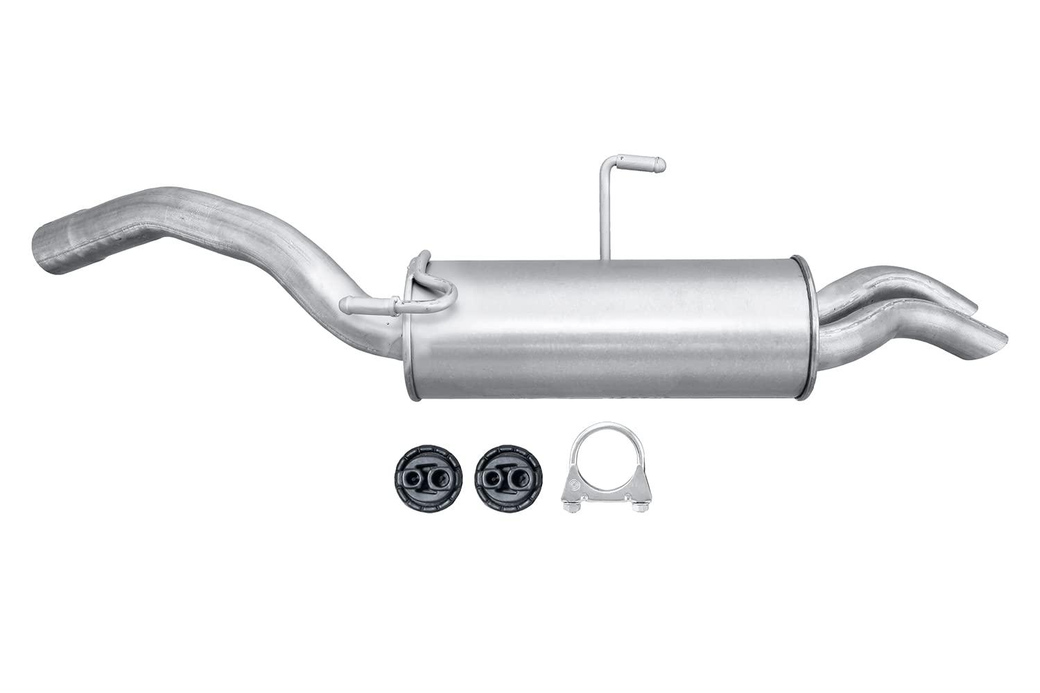 HELLA 8LD 366 027-441 Silencieux arrière - Easy2Fit® Kit - arrière | Compatible avec: CITROËN JUMPY I, JUMPY I Kasten, JUMPY I Pritsche/Fahrgestell, FIAT SCUDO Bus, SCUDO Kasten