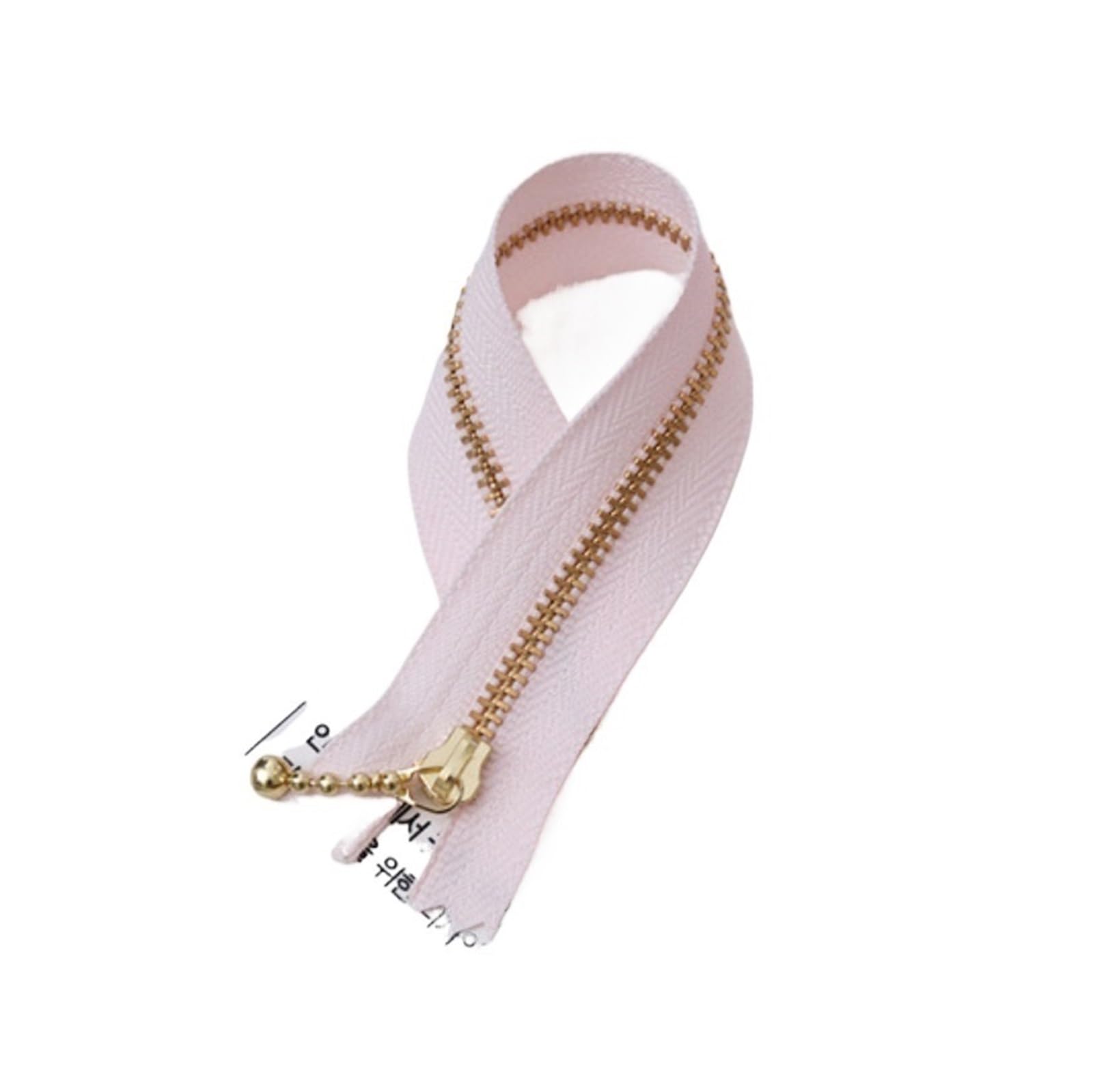 Two Way Zipper 5 pcs 3# Gold Metal Zipper Close-end Zip 12/15/20cm for Jeans Bags Sewing Tailor Garments Handbag Craft DIY Accessories for Jackets Sewing Coats (Color : 5pcs Pink, Size : 12cm)