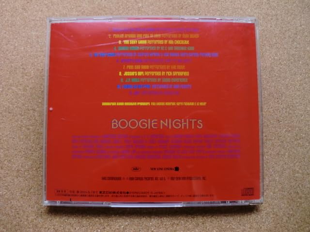 「ブギー・ナイツ Boogie Nights」 映画サウンドトラック CD2枚 ブギー・ナイツ Boogie Nights」 映画サウンドトラック CD2枚