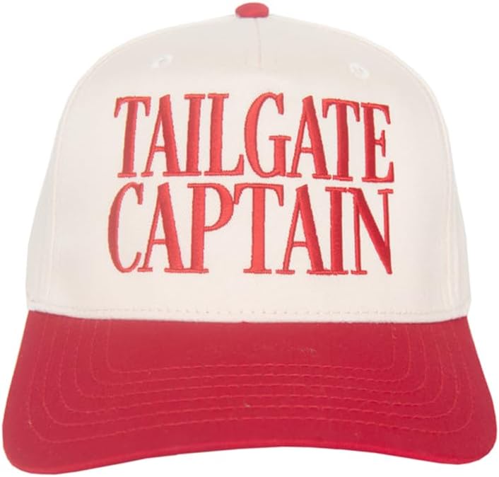 KATYDID Tailgate Captain Vintage Hat - Two-Toned Trucker Cap - Embroidered Baseball Hat for Women, Snapback - Made in USA