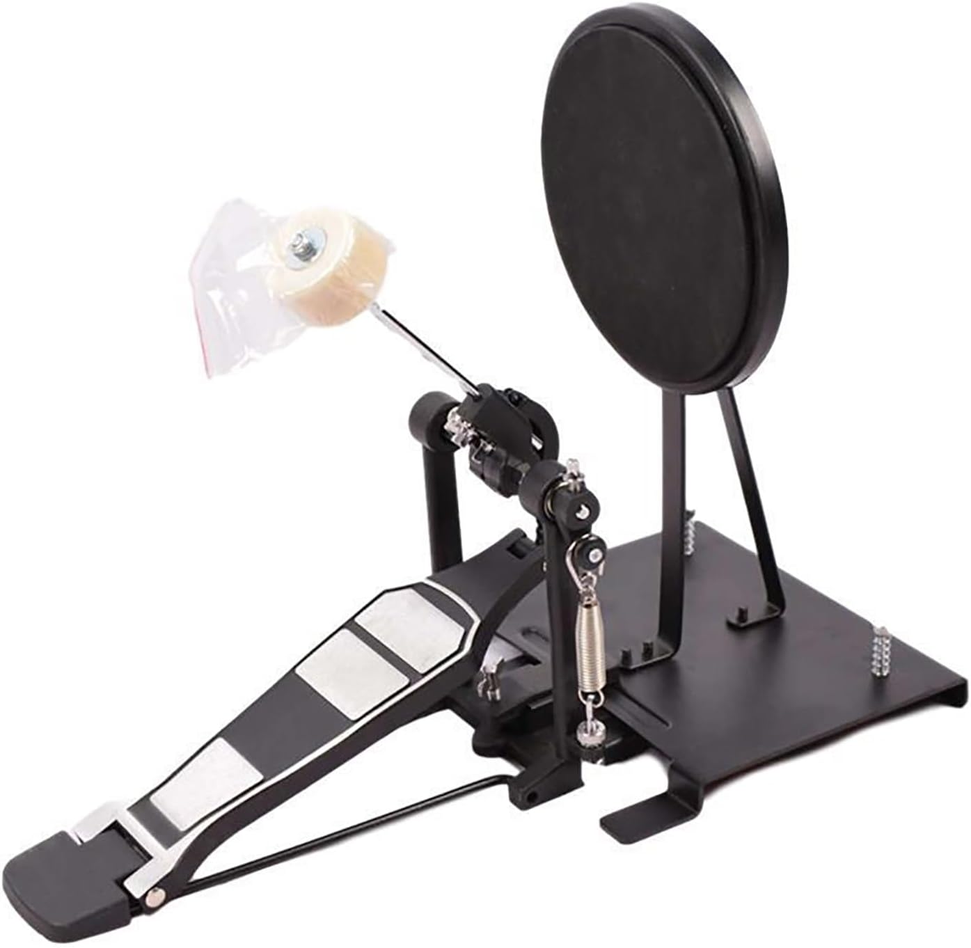 Pedal entrenador para bombo con ajuste de altura