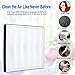 Flintar 2-Pack of Premium H13 Grade Replacement Filter Set, Compatible with RENPHO Air Purifier RP-AP001, RP-AP001S, and RP-AP002, Part # RP-AP001