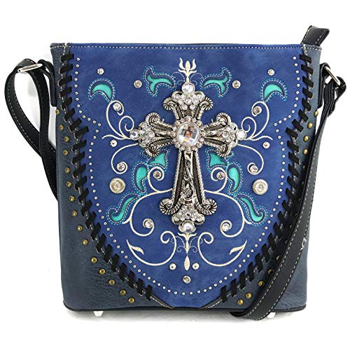 Zelris Spring Bloom Western Cross Women Conceal Carry Crossbody Messenger