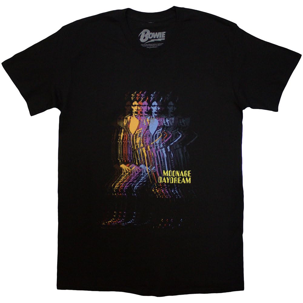 David Bowie Moonage Multi Graphic T Shirt XL