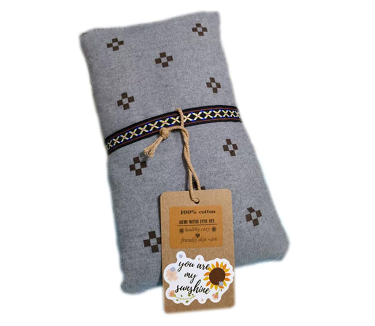 Desk Arm Pads for Computer Laptop Tablet Gaming Keyboard Wrist Rest Mouse Wrist Support Comfortable Cotton Bag Sweat Absorb Elbow Rest Pads Multi-Use