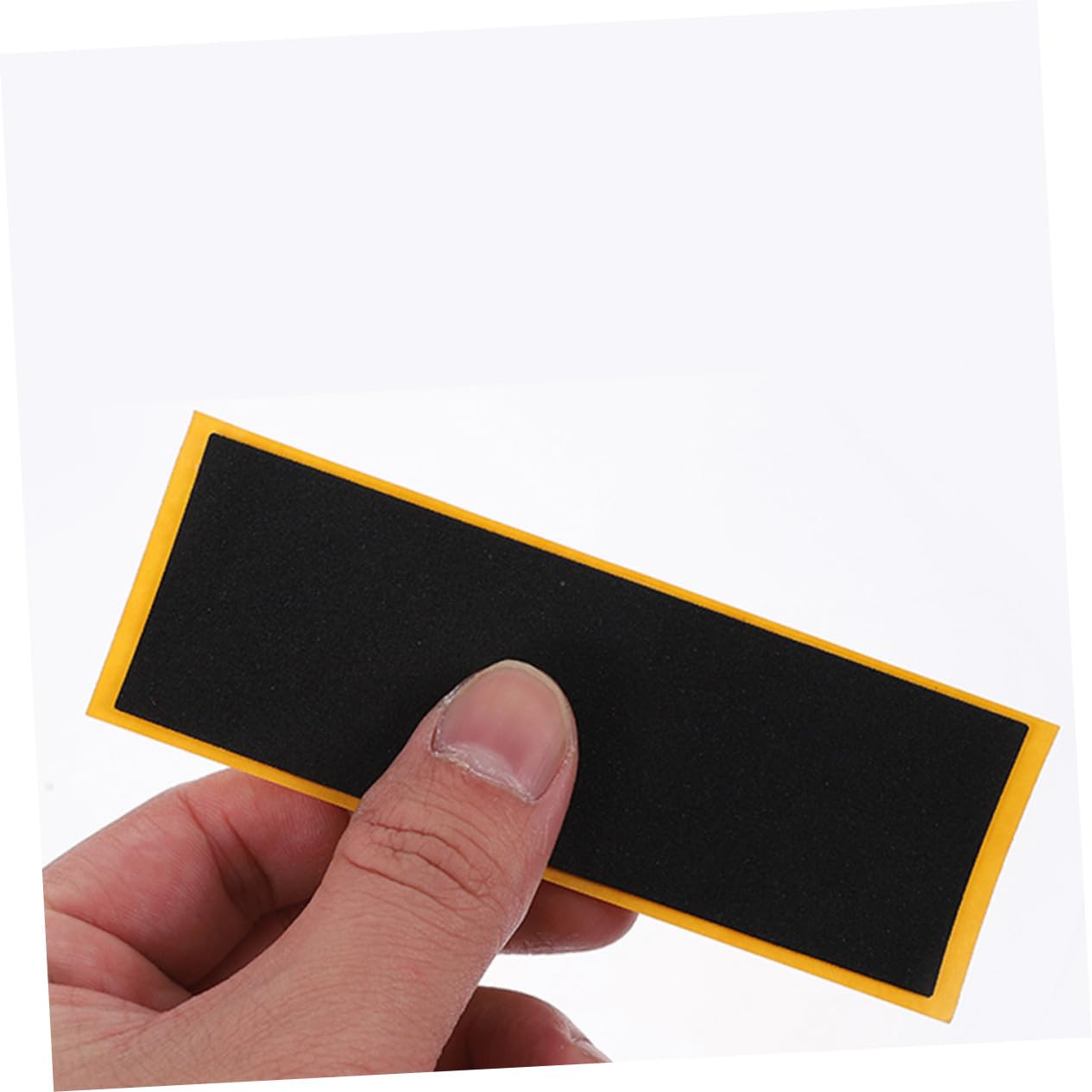 Adesivi Antiscivolo per Skateboard da Dita 12 Pezzi in Schiuma Cotone Nero Facili da Applicare per Sostituire Vecchie Stickers Fingerboard Grip Tape