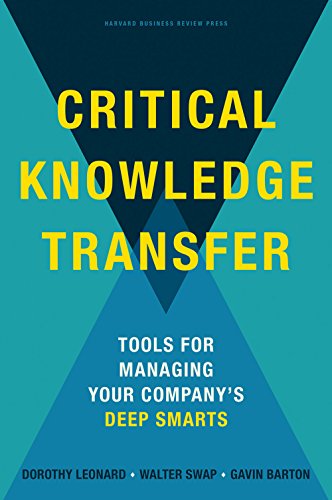 Télécharger Critical Knowledge Transfer: Tools for Managing Your Company's Deep Smarts (English Edition) PDF Ebook En Ligne