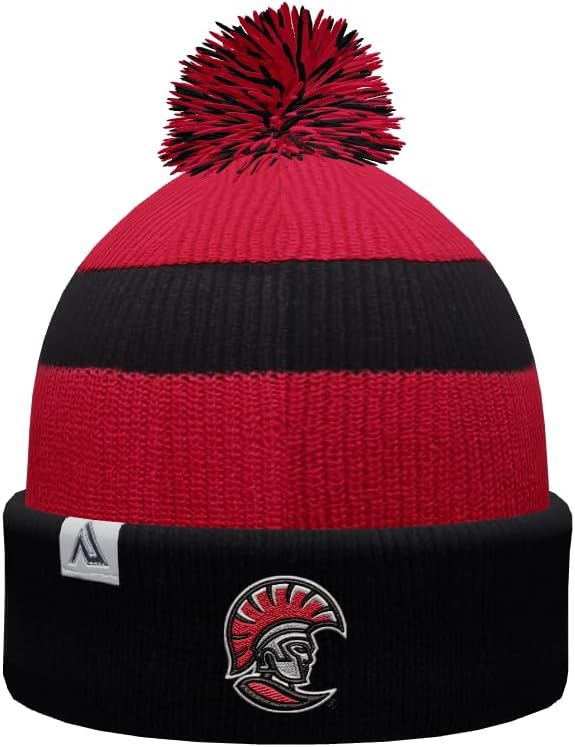 Sport Your Gear Tampa Spartans Winter Knit Pom Beanie – Officially Licensed Cold Weather Hat – Tampa Fan Gear V3