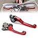 Price comparison product image Fast Pro Motorcycle Clutch Lever and Brake Lever for CRF250R 2007-2021 CRF450R 2007-2020 CRF250RX 2019-2021 CRF450RX 2017-2020 CRF450RWE 2019