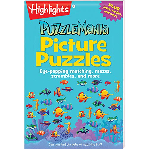 Highlights Puzzlemania Puzzle Pad 4-Book Set for Kids - Brain Teasers, Word Searches, Picture Puzzles & Crazy Codes - Thumbnail 5