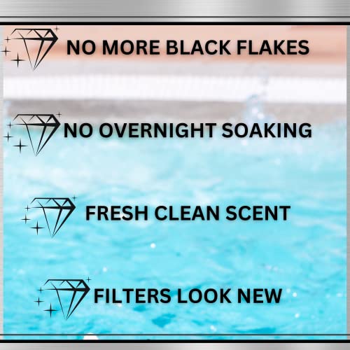Black Diamond Stoneworks SFC-QT Ultimate Spa Filter Cleaner Fast-Acting Spray. Instant Clean For Hot Tub & Pool Filters Leaving Behind No Sticky Residue. Prolongs Filter Life And Pool Equipment. No Soaking thumb #3