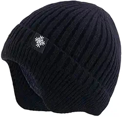 Gorro Touca Térmica Masculina e Feminino Inverno com Forro Interno Peluciado Gorro Quente, Elástico e Confortável – Estilo e Proteção no Frio
