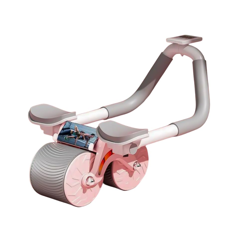 The Lruoerface 2 Pcs Abdominal Exercise Roller | Ab Roller Wheel With Elbow Support | Abs Workout Equipment For Abdominal & Core Strength Training