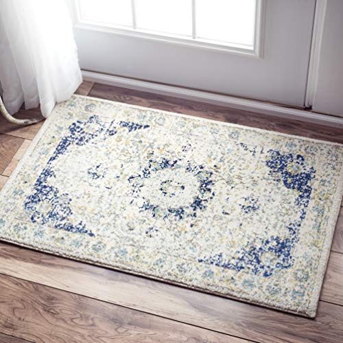 nuLOOM Paisley Verona Vintage Persian Accent Rug, 2' x 3', Blue