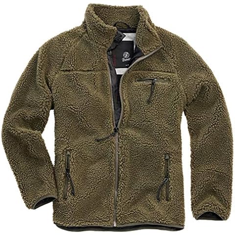 Brandit Teddyfleece Jacket, oliv, Größe XL Cover