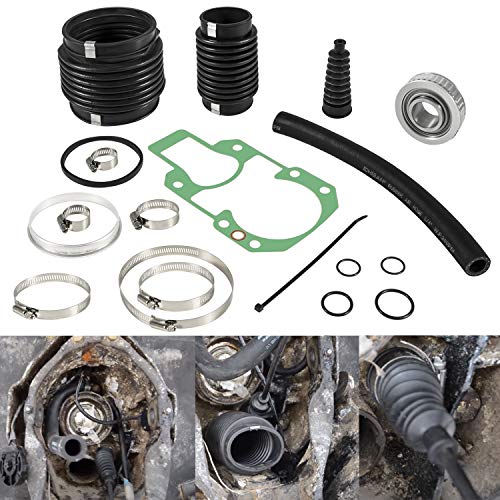 30-803099T1 Transom Bellows Repair Kit with Exhaust Bellows For MerCruiser Alpha One, Gen II Stern Drives