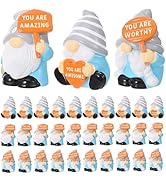 GGSTDDUP 30Pcs Mini Resin Gnome Figurines Miniature Tiny Gnome Figures Inspirational Appreciation...