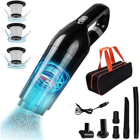 Handstaubsauger, 15000Pa Handstaubsauger Akku Beutellos Testsieger Cover