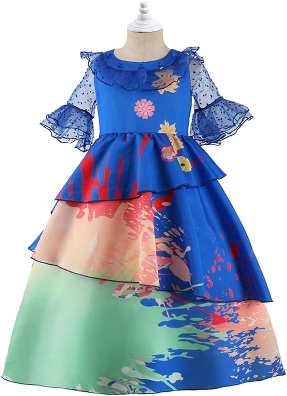 Miniatura 3 de Vestido de Isabela para niñas Julieta Madrigal, disfraz de princesa, falda para niños
