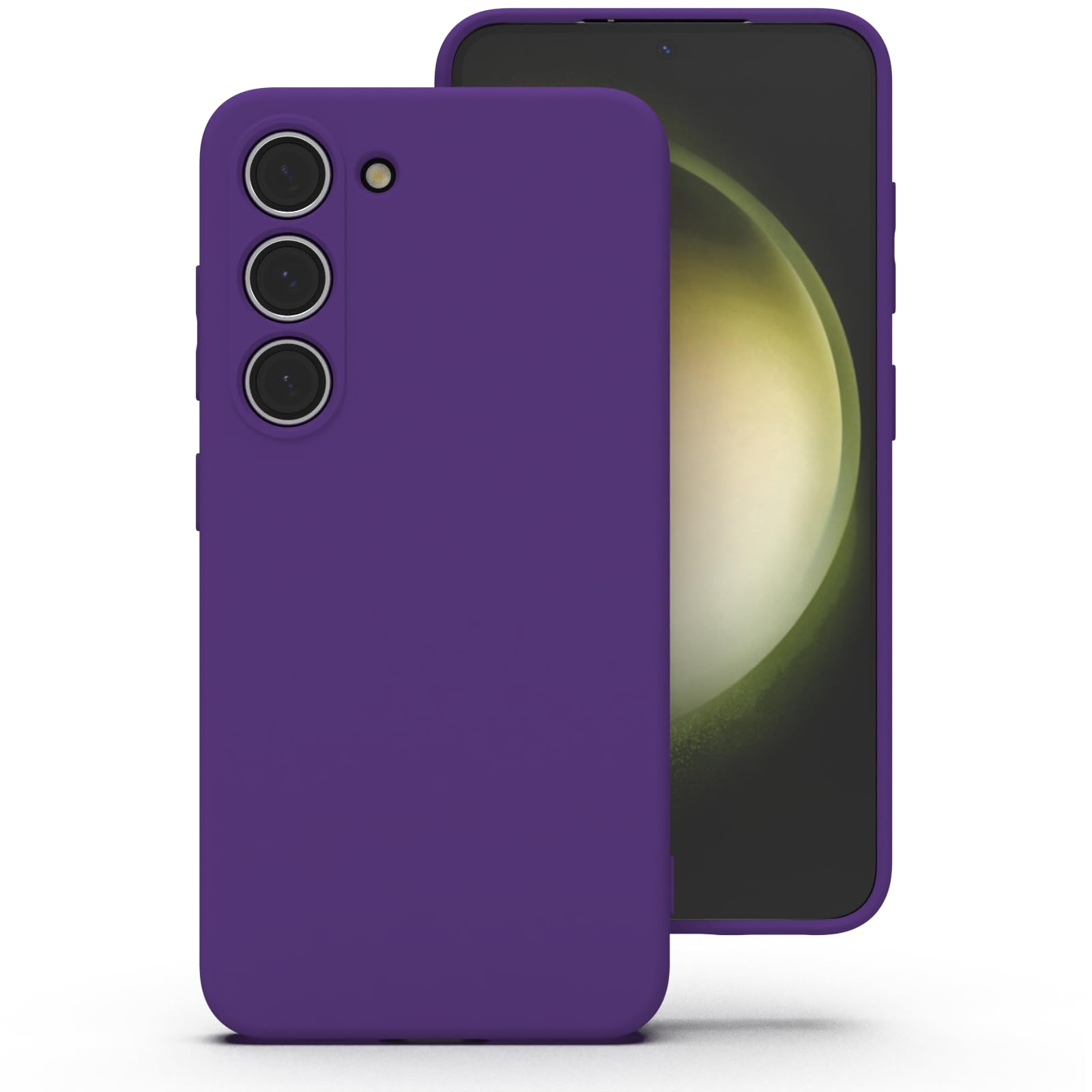 Zuvirelx Silikon Handyhülle für Samsung Galaxy