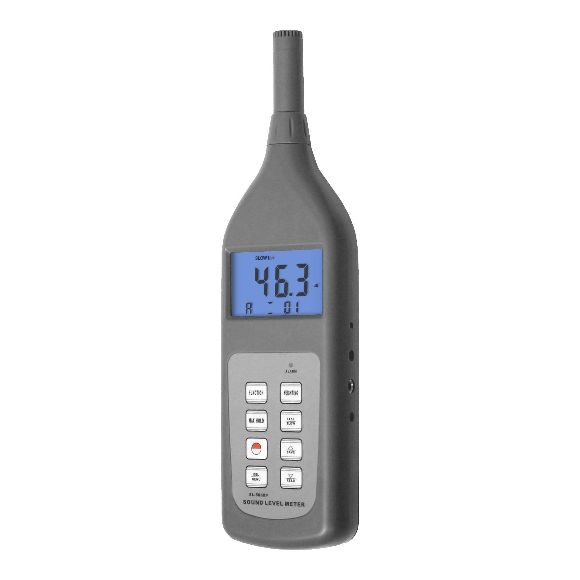 Mining One Color Sl5868p Self Calibration Digital Sound Level Meter Accurate Measurement