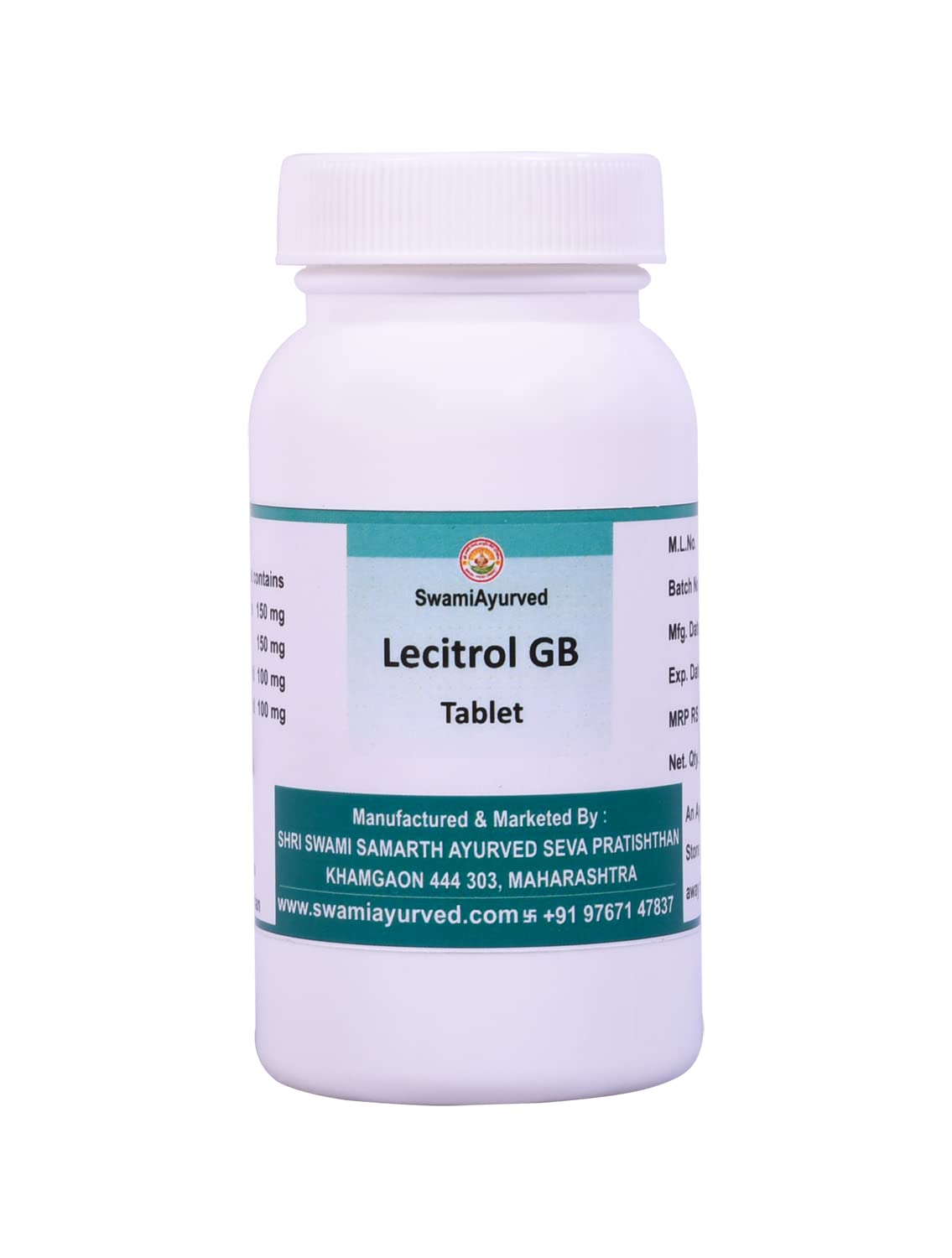 SwamiAyurved Lecitrol GB Tablet (120 Tablets) (B0C6H5RYDD) Amazon Price History, Amazon Price Tracker