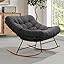 Grey Cushion - Wood Texture Rocker