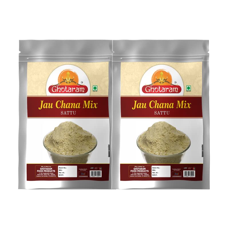See full amazon price history chart for Ghotaram Roasted Black Chana Jau Barley Jav Mix Multigrain Sattu | Jau Chana Mix Sattu Atta with High Fiber | Multigrain Sattu Drink Powder-480 grams(pac 2x 240 grams) Ghotaram Roasted Black Chana Jau Barley Jav Mix Multigrain Sattu | Jau Chana Mix Sattu Atta with High Fiber | Multigrain Sattu Drink Powder-480 grams(pac 2x 240 grams) (B0C4LPZNFL) Amazon Price History, Amazon Price Tracker