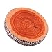 Heaveant Cuscino Rotondo, Cuscino Rotondo in Legno Morbido per Ufficio Cuscino in Peluche per Sedia Cuscino per Tronco d'albero