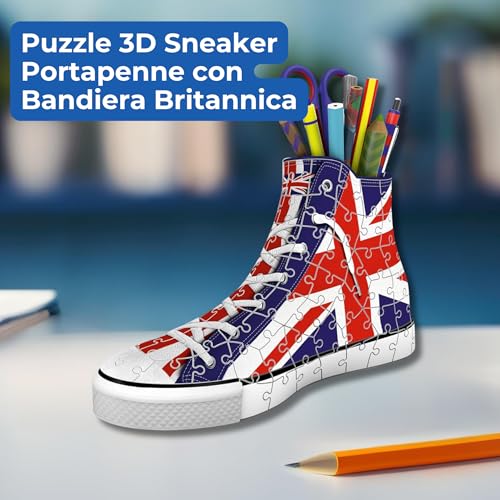 Puzzle 3D Sneaker Union Jack 108 Pezzi - 2
