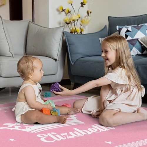 Tapete personalizado monograma para habitación infantil miniatura 4